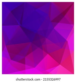 Resumen de fondo de triángulo púrpura, ilustración vectorial
