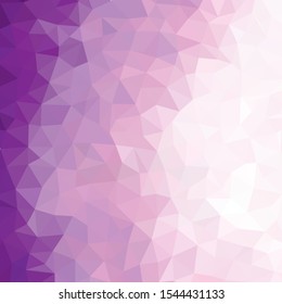 Abstract purple triangular background. polygonal style