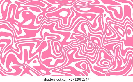 Abstractas púrpura y Trippy Psychedelic o ondulado Textura.