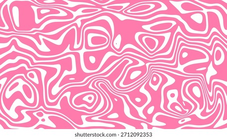 Abstractas púrpura y Trippy Psychedelic o ondulado Textura.