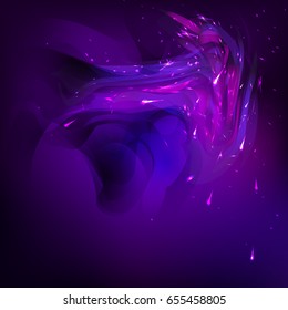 Abstract purple vector background