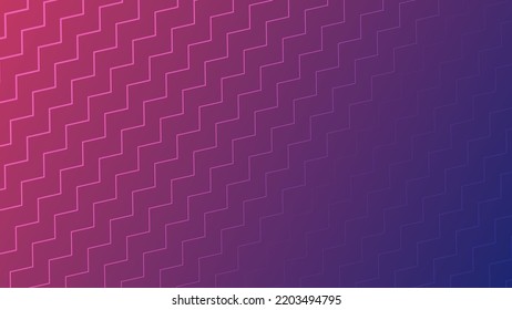 Abstrakter violetter Vektorhintergrund mit Streifen. Modernes Hintergrundkonzept. Vektor.