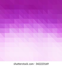 Abstract PURPLE VIOLET Geometric Triangle Low Polygonal Mosaic Background, Creative Business Design Templates. Illustration Vector