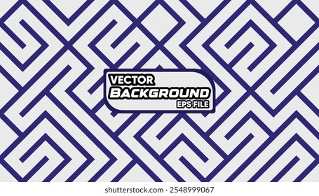 Abstract Purple and Violet Maze Pattern with Angular Geometric Design