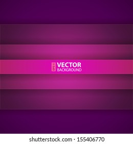 Abstract purple and violet paper layers. RGB EPS 10 vector illustration