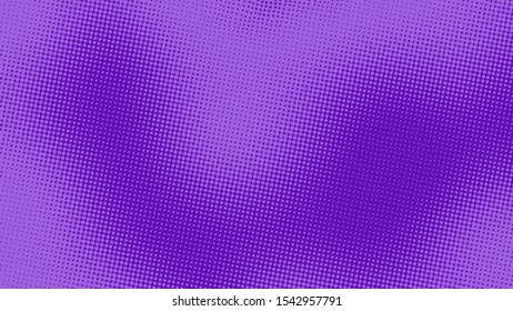 Abstract purple and violet pop art background with halftone dots in retro comic style, vector illustration eps10