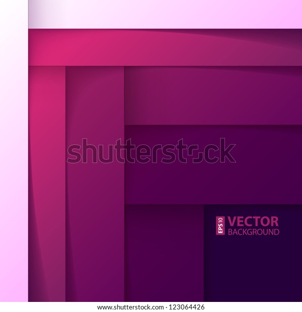 Abstract Purple Violet Rectangle Shapes Background Stock Vector ...