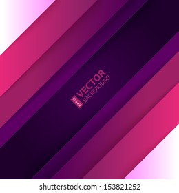 Abstract purple and violet triangle shapes background. RGB EPS 10 vector illustration