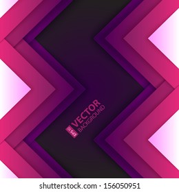 Abstract purple and violet triangle shapes background. RGB EPS 10 vector illustration