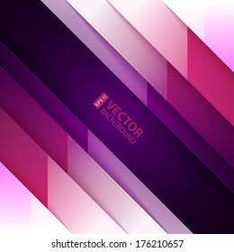 Abstract purple and violet triangle shapes background. RGB EPS 10 vector illustration