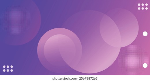 Abstract Purple violet and white background abstract art vector with geometric gradient shapes. Abstract gradient shapes background for presentation, business report, card, banner, poster