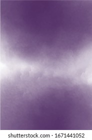 Abstract purple watercolor background. Lavender color, delicate postcard or invitation.