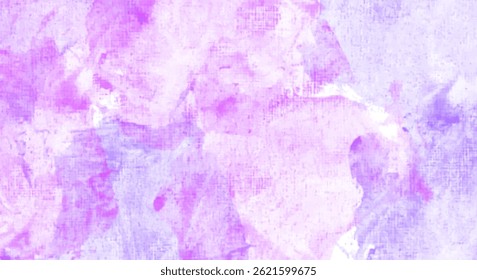 Abstract purple watercolor background, purple texture background