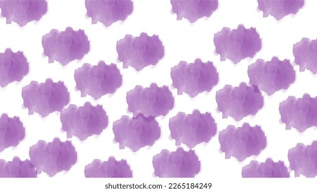 Abstract purple watercolor background for your design, watercolor background concept, vector.