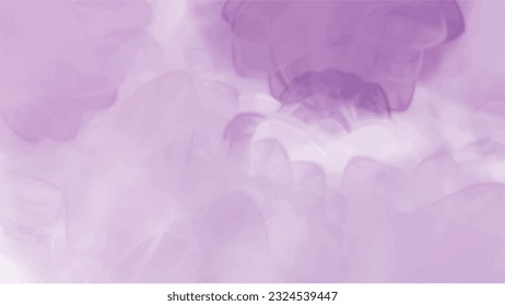 Abstract purple watercolor background.Hand painted watercolor. vector