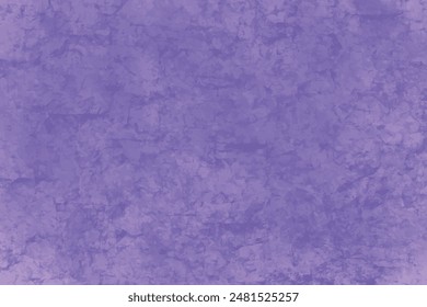 Abstract purple watercolor paint background. Natural scratched paint splash or blotch background with fringe bleed wash. Pastel purple color frozen paper texture pattern with space for making graphics