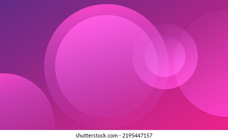 Abstract purple wave background. Circle Creative Wallpaper. Minimal abstract cover design. Creative colorful wallpaper. Trendy gradient poster. Vector illustration