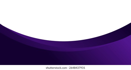 Plano de fundo abstrato de onda roxa com espaço para cópia