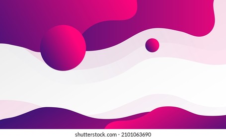 Abstract purple wave background.  Design abstract pattern with color circles, dots. modern background. Graphic banner, poster with fluid shapes. vector eps1