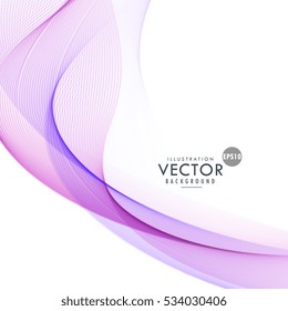 abstract purple wave background design