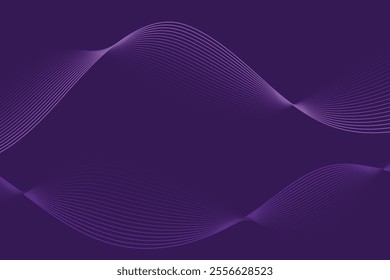 abstract purple wave background. eps10