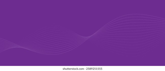 Abstract purple wave background. EPS10