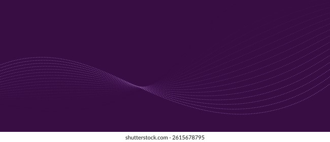 abstract purple wave background. eps10