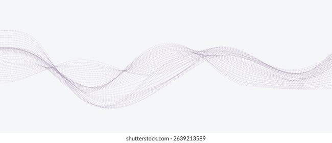 abstract purple wave background. eps10