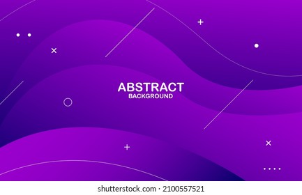 Resumen del fondo de la ola púrpura. Composición de formas fluidas. Ilustración del vector