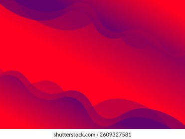 abstract purple wave background gradient style