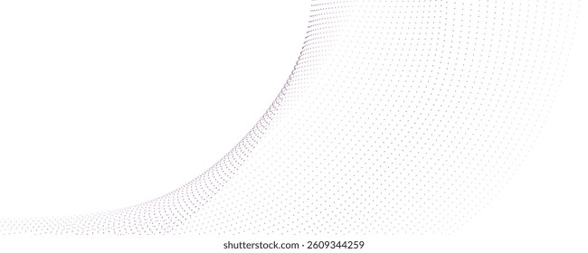 abstract purple wave background vector illustration