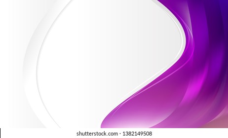 Abstract Purple Wave Business Background