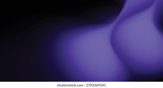 Abstract Purple Waves Background for Design, Creative Fluid Shapes, Elegant, Modern