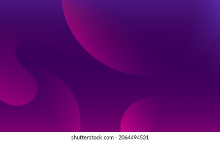 Resumen Fondo geométrico de ondas púrpura. Diseño de fondo moderno. color de gradiente. Composición de formas fluidas. Apto para el diseño de la presentación. sitio web, carteles, fondos de pantalla, folleto, carteles
