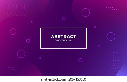 Resumen Fondo geométrico de ondas púrpura. Diseño de fondo moderno. color de gradiente. Composición de formas fluidas. Apto para el diseño de la presentación. sitio web, carteles, fondos de pantalla, folleto, carteles