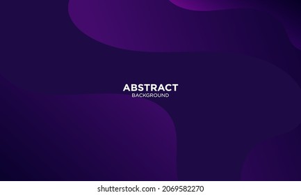 Abstract Purple waves geometric background. Modern background design. gradient color. Fluid shapes composition. Fit for presentation design. website, banners, wallpapers, brochure, posters