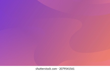 Abstract Purple waves geometric background. Modern background design. gradient color. Fluid shapes composition. Fit for presentation design. website, banners, wallpapers, brochure, posters