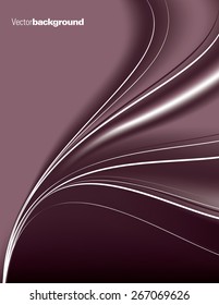 Abstract purple wavy background.