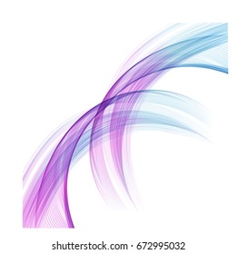 Abstract, purple wavy background