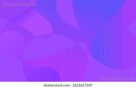Abstract purple wavy background with gradient color for wallpaper, web, banner, and others