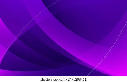 Abstract purple wavy background. Vector illustration