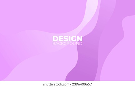 Abstract purple wavy backgrounds. Hand drawn various shapes and doodle objects. Contemporary modern trendy vector illustrations. Pastel colors
