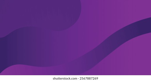 Abstract Purple White Curve Background Design. ideal for social media, banner, card, advertisement. Vector illustration