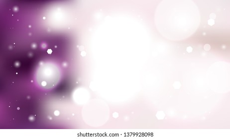 Abstract Purple and White Defocused Background
