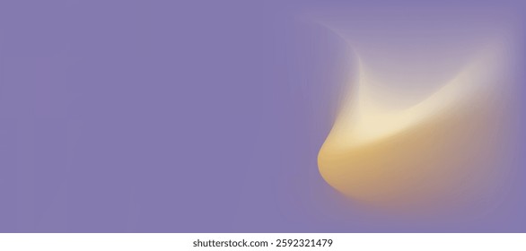 abstract purple yellow gradient background, business technology digital communication template, artificial intelligence illustration element, future banner poster cover pattern creative graphic vector