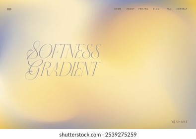 Abstrakter violetter und gelber Farbverlauf-Mesh-Hintergrund. Sandy glatt. weiche farbige Vektorgrafik für Wallpaper, Banner, Karte, Buchillustration, Landing Page