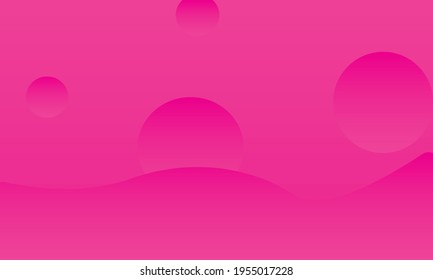 fondo rosa púrpura abstracto, círculos y ondas