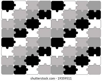 abstract puzzle background