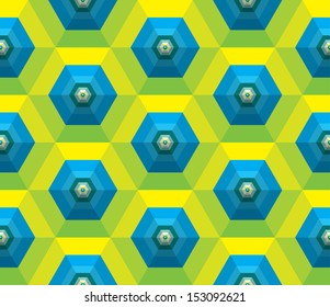 Abstract pyramids vector background.