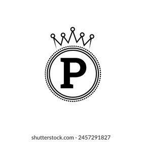 Abstract Q letter modern initial letter marks logo design
